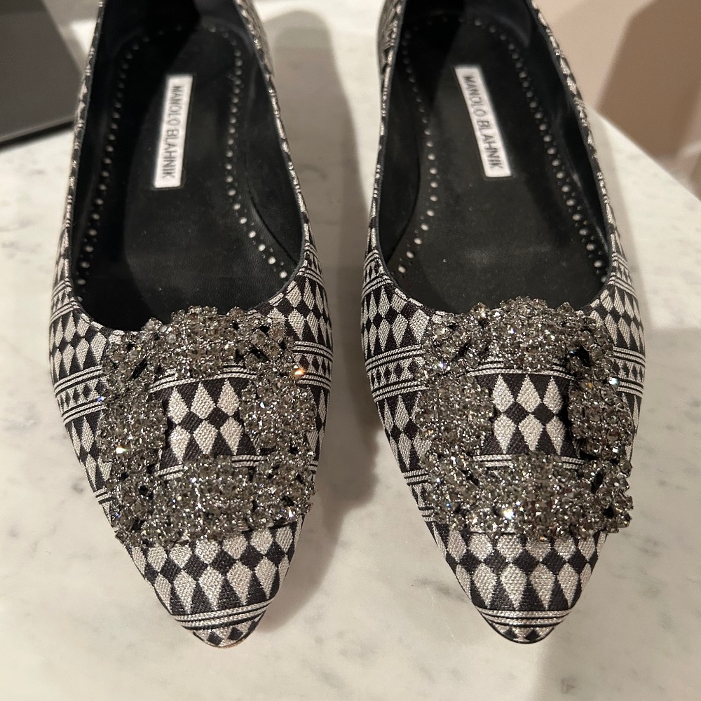 Manolo Blahnik Flats Size 36